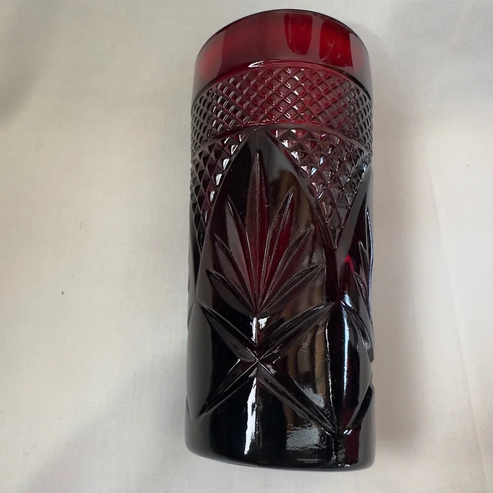 4 Luminarc Ruby Tumblers‎ 6.25